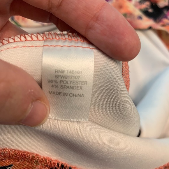 Charming Charlie RSVP bright patterned dress. Size XL - Picture 12 of 13